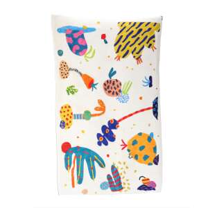 Colorful play mat with abstract shapes and patterns, perfect for kids room - Baby Gyms & Play Mat