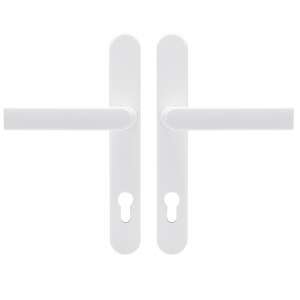 Klamka drzwiowa Noel 3-punktowa, biała, 92mm PZ - Perfekto Gałka i klamka do drzwi