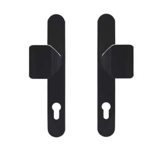 Noel 3 pontos biztonsági ajtókilincs, fekete, 92mm PZ - Perfekto