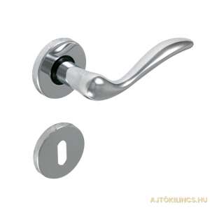 Molli Fényes Króm PZ door handle, chrome finish - Gomboss Door Knobs & Handle