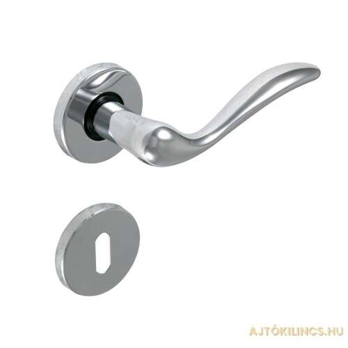 Molli Fényes Króm PZ door handle, chrome finish