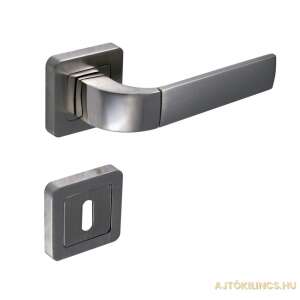 Primo Négyzetrozettás Szatén Króm Felület PZ door handle, satin chrome finish - Open shutter