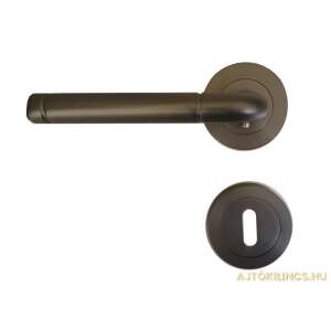 Lindo Körrozettás Antracit/Grafit Szürke BB door handle, black, modern, contemporary, for interior doors - Perfekto Door Knobs & Handle