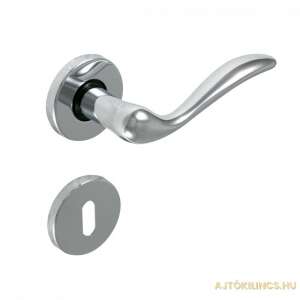 Molli Fényes Króm BB door handle, chrome finish - Gomboss Door Knobs & Handle