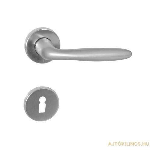 Easy Körrozettás F1 Alu Ezüst BB door handle, silver, modern design