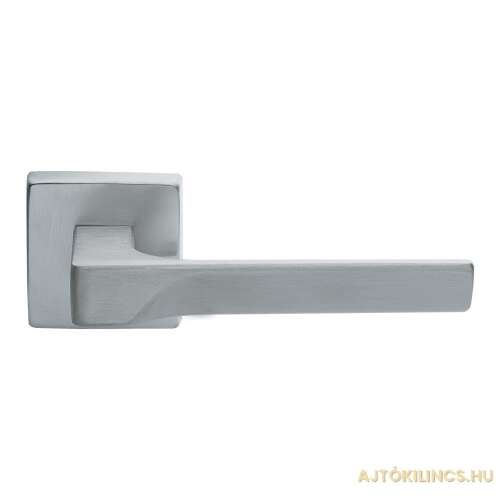 Flash Italienischer quadratischer Satin-Chrom-Oberfläche WC-Türgriff