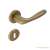 Cala Körrozettás F4 Alu Bronz PZ door handle, bronze finish