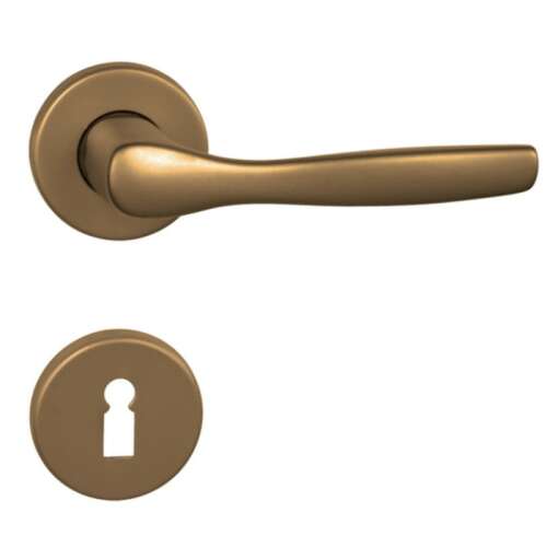 Cala Körrozettás F4 Alu Bronz BB door handle, bronze finish