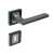 Topáz Square Rosette Anthracite/Graphite Grey WC Handle 92702286