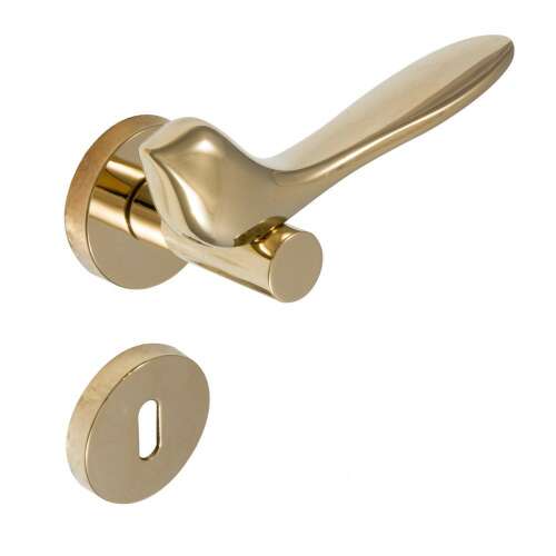 Birdy G01 F Réz BB door handle in gold finish