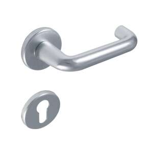 Ubul U-alakú Körrozettás F1 Alu Ezüst BB door handle, silver, for interior doors - Perfekto Door Knobs & Handle