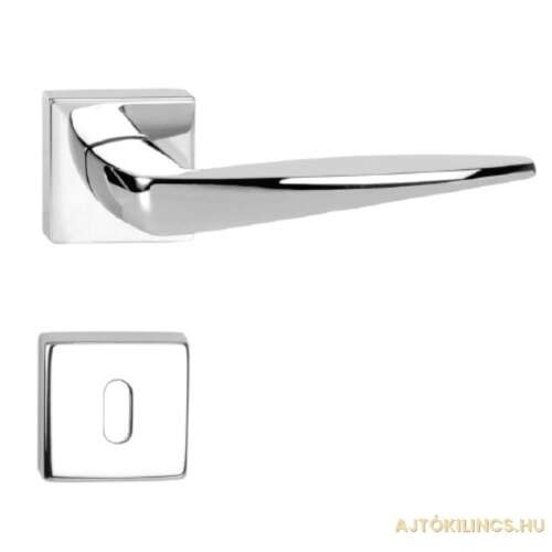 Foglia (Colorado) Square Rosette Polished Chrome WC