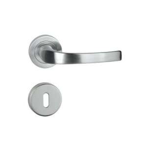 Porto Projekt Satin Chrome Door Handle - Perfekto