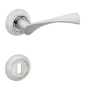 Legende Comfort Szatén Króm Ajtókilincs - Ajtógomb & Kilincs