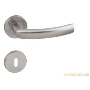 Gina Din Fix Csapos Körrozettás Rozsdamentes Inox BB door handle, stainless steel, modern design - Door