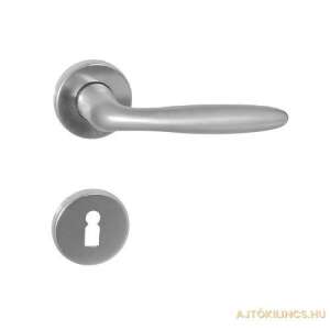 Easy Körrozettás F1 Alu Ezüst WC door handle, silver, modern design - Perfekto