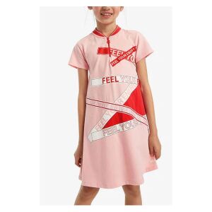 Desigual Pink Girls Cotton Dress – 9-10 years 126757194 - Desigual Girls' Dress