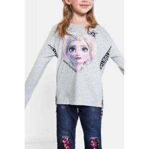Desigual Adventure Frozen Grey Girls Top – 11-12 years 138529689 - Kids' T-Shirt