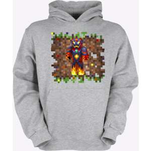 Minecraft pulóver tűzes karakterrel - Gyerek pulóver