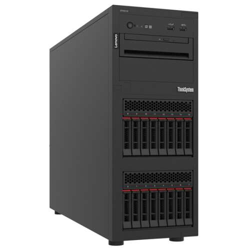 Lenovo tower server thinksystem st250 v2 (2.5"). 6c e-2356g 3.2ghz, 1x32gb, nohdd, 5350-8i, xcc: e, (1+1). 7D8FA01LEA.