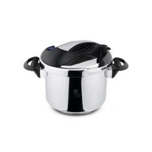 Berlinger Haus Black Vantage 6L Schnellkochtopf, Edelstahl, schnelles Kochen, einfach zu reinigen - Berlinger Haus