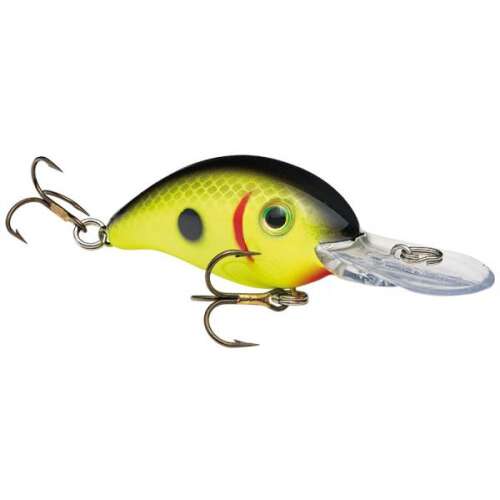 Strike King Pro Model Series 3 wobblerek, Chartreuse Sexy Shad színben, 6cm, 10.6g - Wobbler