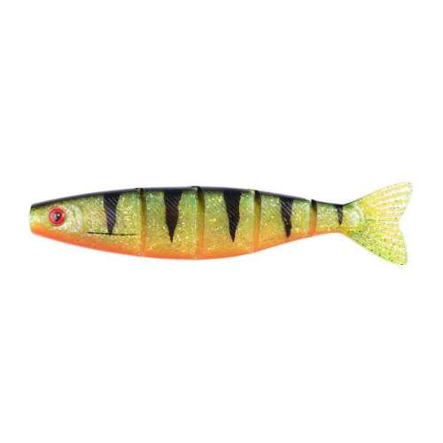 Fox Rage Pro Shad Jointed csalik, Supernatural szivárványos pisztráng, 14cm - Műcsali