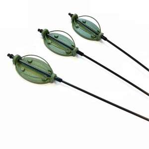 Moe6070 p.method feeder kosár hosszú szinter 2 70g, zöld method feeder kosár hosszú gubangátló csővel, pellet és method feeder horgászatra - Etetőkosár & ólom