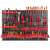 Botle Werkzeugwand mit 64 Haltern 115x78cm #schwarz-rot Werkzeugorganisator Wandmontage