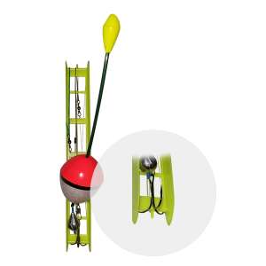 Zestaw do połowu szczupaków EnergoTeam Rapid, zestaw montowany, 20-55g pływak, gotowy do użycia - Kosz do karmienia i smycz