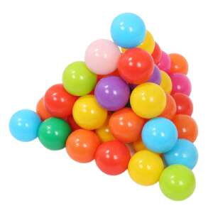 Sada plastových loptičiek Pepita - svetlé farby 50ks
