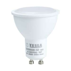 LED žiarovka Tesla, GU10, 5W, 230V, 400lm, 3000K, 100°, stmievateľná - Lampy&osvetlenie
