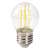 Tesla LED Retro Filament light bulb, E27, 4W, 470lm, 4000K, clear