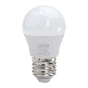 LED крушка Tesla, E27, 4W, 320lm, 4000K, дневна бяла, миниглобус, енергиен клас A+ - Лампи и осветление