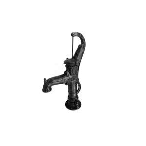 Abisynka Hand Pump with Decoration, Black, Ibo Dambat IB060002