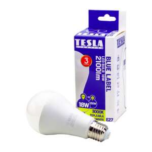 LED žiarovka Tesla, E27, 18W, 2100lm, teplá biela, 3000K, energetická trieda A+ - Lampy&osvetlenie