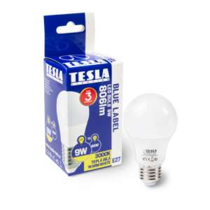 Tesla - LED izzó, E27, 9W, 230V, 806lm, 3000K, 220° 49282688 