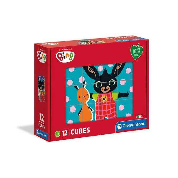 Bing és barátai 12 db-os mesekocka - Clementoni