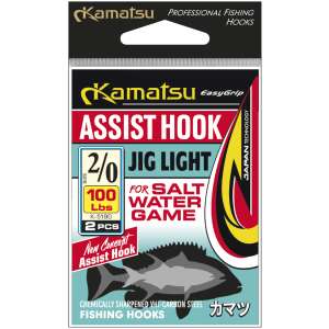 Kamatsu kamatsu assist hook jig light 3/0 100lbs 92728501 
