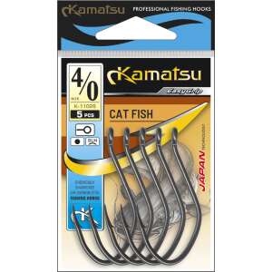 Kamatsu kamatsu catfish 6/0 black nickel ringed