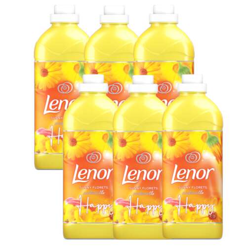 Lenor Sunny Florets Textilöblítő 6x1420ml - 288 mosás