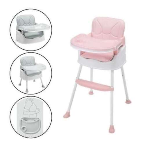 LittleONE by Pepita Pappo Pappo 3in1 Convertible Fixed Feeding Chair #pink - Ambalare cu handicap 35154776