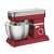 Bomann KM 398 CB red stand mixer, 1200 watt, stainless steel bowl