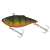 Kamasaki Vertic wobbler, 6 cm, zöld hát, narancssárga has, sügér mintával