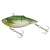 Kamasaki Vertic wobbler, 6 cm, zöld és ezüst színű, horgászcsali