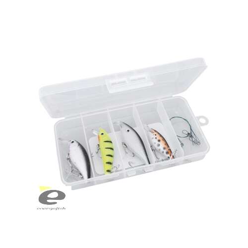 Kamasaki Universal Wobbler Set mit 4 Wobblers, 2 Vorfächern und einer Box