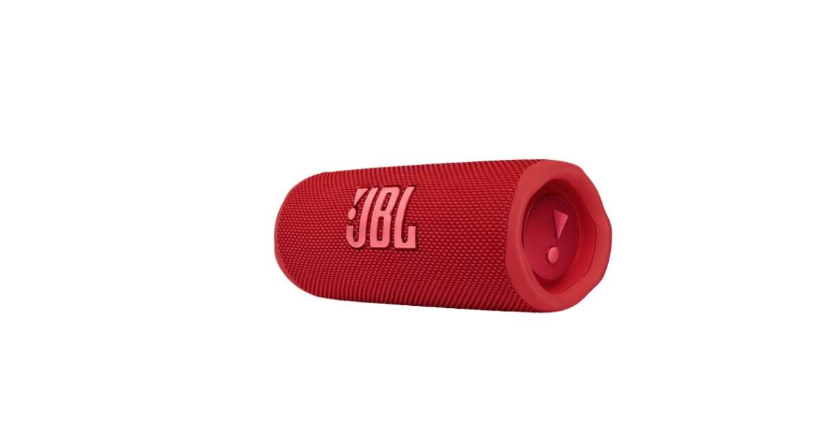 tragbarer JBL Flip 6 rot Bluetooth-Lautsprecher,