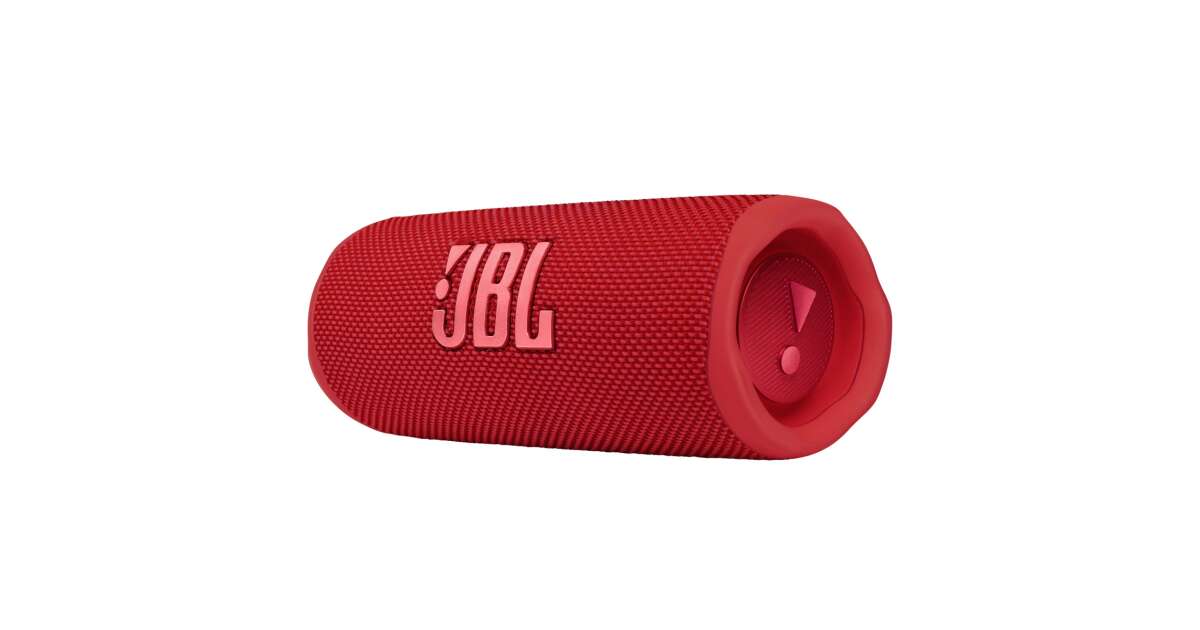 JBL Flip 6 tragbarer Bluetooth-Lautsprecher, rot