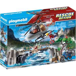 Playmobil Hubschrauber Einsatz im Canyon 70663 35168071 Playmobil Rescure Action