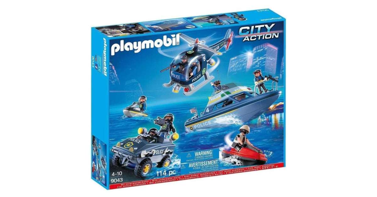 Playmobil sales police 9043